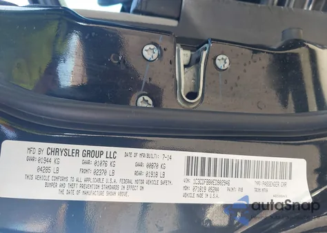 2014 Dodge Dart Sxt from USA, damaged, VIN 1C3CDFBB0ED902946